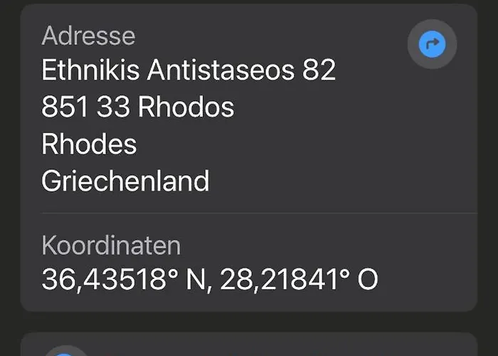 In Rhodos Stadt Apartman *